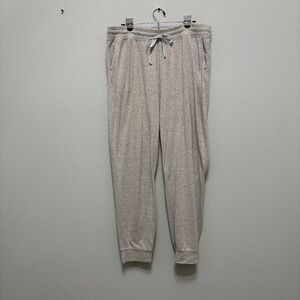 Old Navy Baggy Sweatpants Jogger - Heather Oatmeal, XL